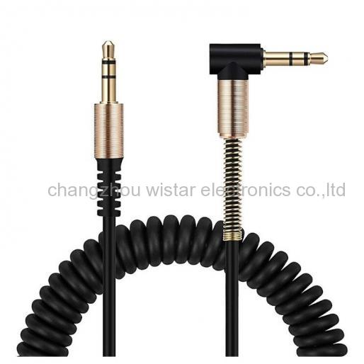 WISTAR AU-07 3.5 stereo spring aux cable