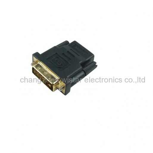 Wistar AP-3-03 DVI 24+1 male to HDMI female adapter