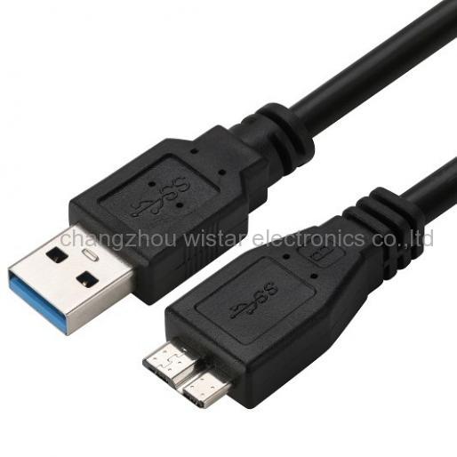 Wistar UB3-03 USB3.0 USB 3.0 A Male to Micro B Cable