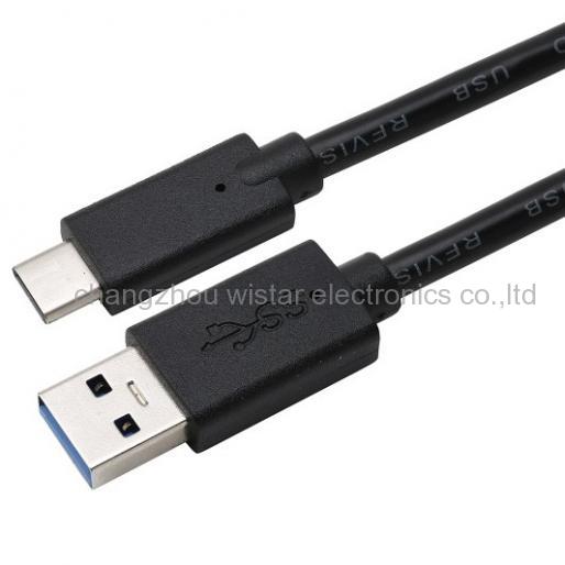 Wistar UB3-04 ​USB 3.0 Type-C Male to Type-A Male Cable