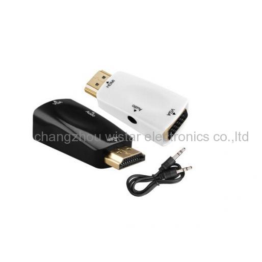 Wistar CP-01 HDMI male to VGA female adapter