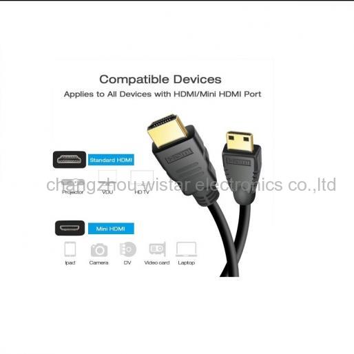 Wistar CP-01 hdmi male to mini HDMI male cable