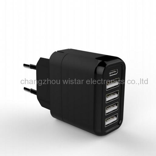 Wistar PTC-03 4 ports travel charger