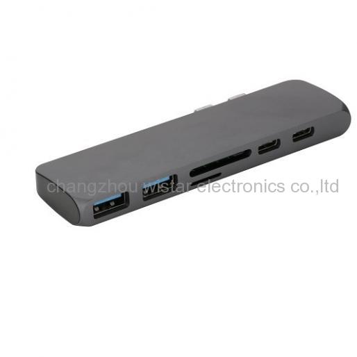 Wistar MA-01 7 in 1 usb c hub for macbook