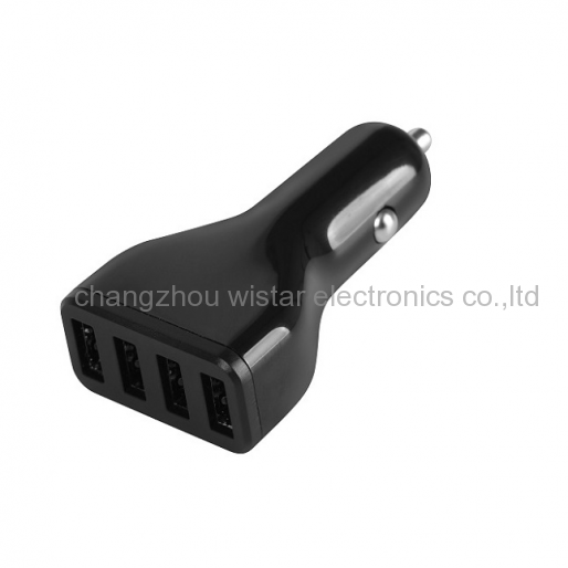 Wistar SSC-03 5V 4.8A Car charger with 4 usb ports