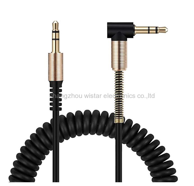 WISTAR AU-07 3.5 stereo spring aux cable