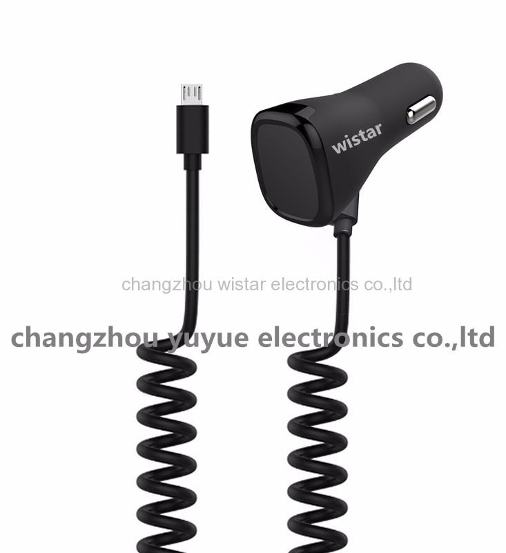 Wistar CC-02 car charger with micro cable