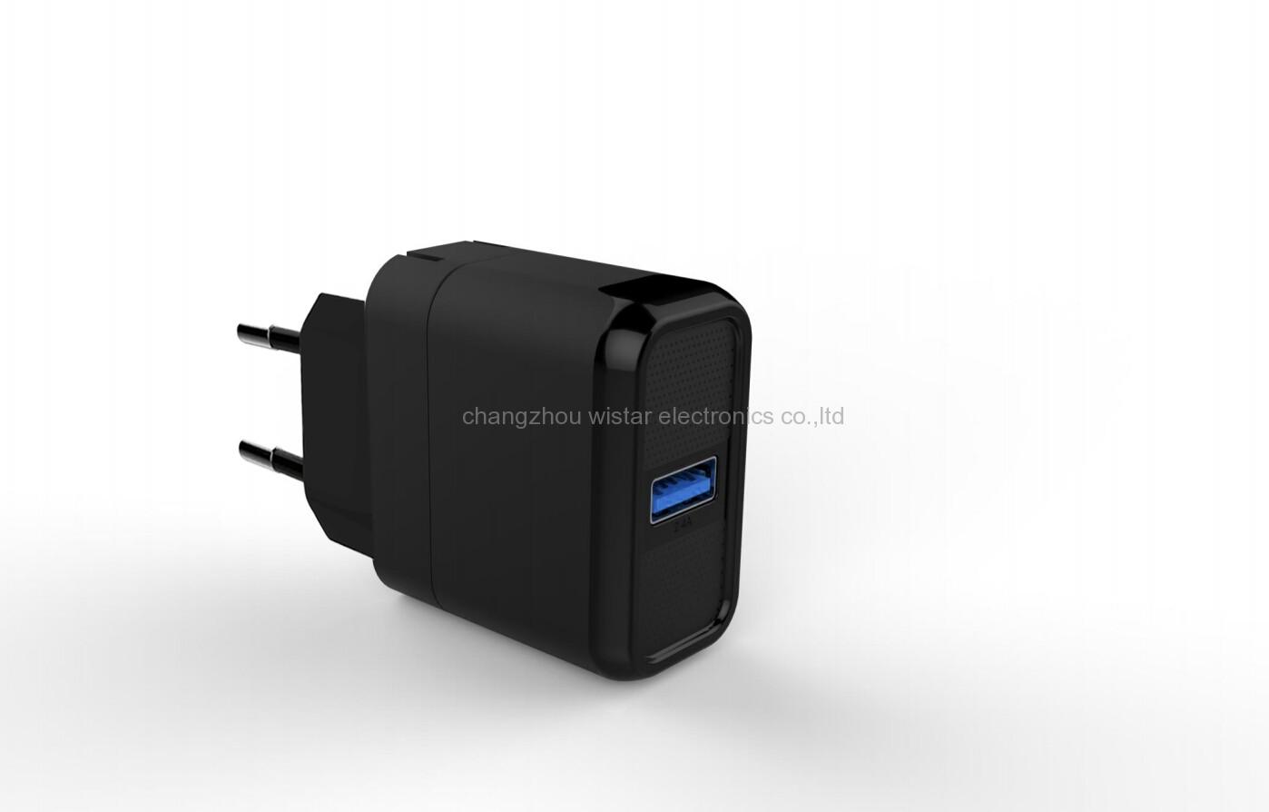 WISTAR WRD-604 travel charger with 2 usb ports