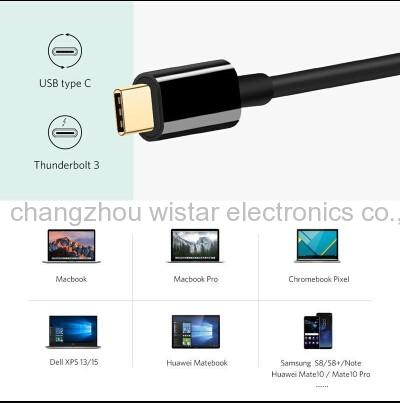 WISTAR TCA-02 USB C to HDMI VGA Adapter