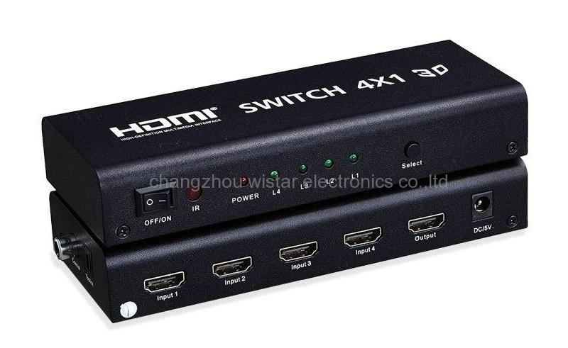 Wistar SSE-01 1 in 4 out Full HD HDMI Splitter 1X4 4 Port