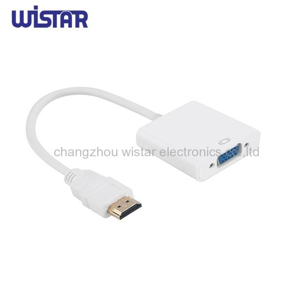 Wistar HDV-01 HDMI male to VGA male +AV