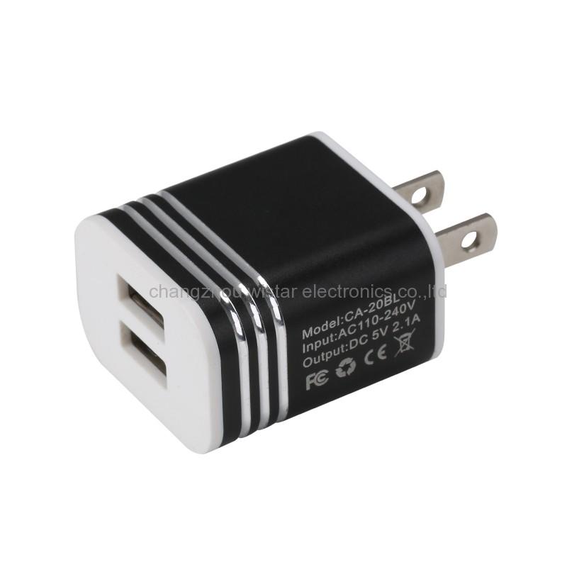 Wistar CC-2-05 2-Port Rapid Fast Wall Charger