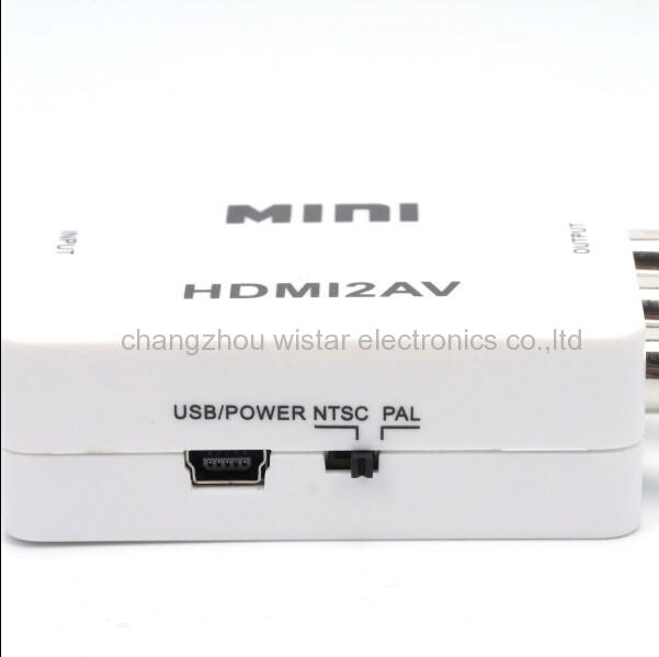 Wistar HR-01 Mini HDMI to CVBS AV Converter