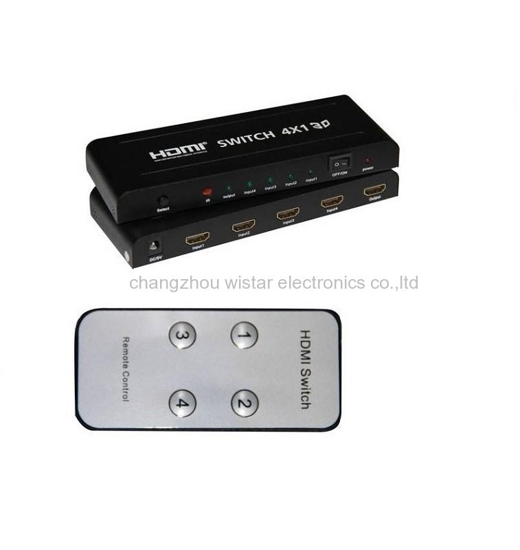 Wistar SSE-01 1 in 4 out Full HD HDMI Splitter 1X4 4 Port