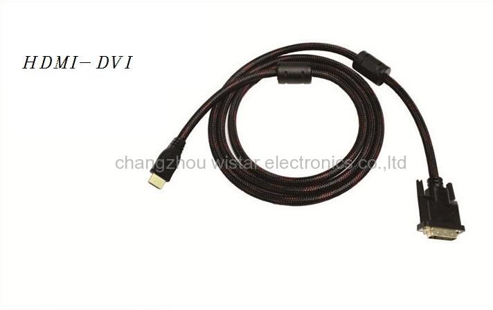 Wistar HDV-01 HDMI male to DVI male cable