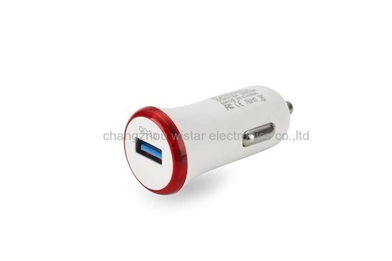 Wistar CC-1-03 Dual USB Car Charger Quick Charge 3.0 Adapter