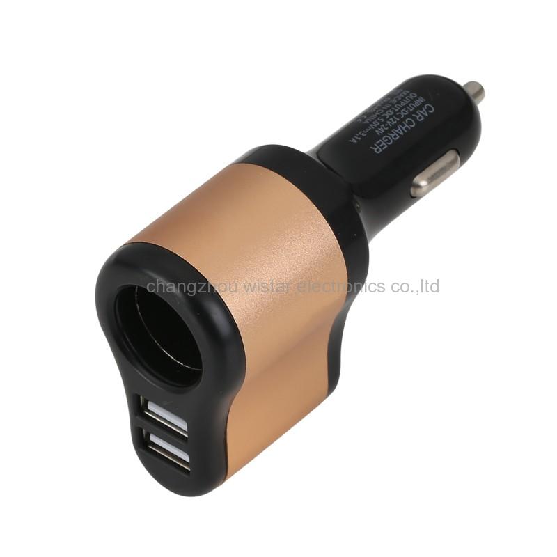 Wistar CC-1-06 2 Dual USB Port Fast Quick Car Charger