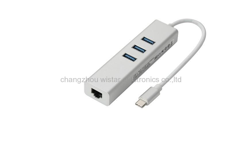 WISTAR YUSBC-RJ45-01 USB Type c to RJ45