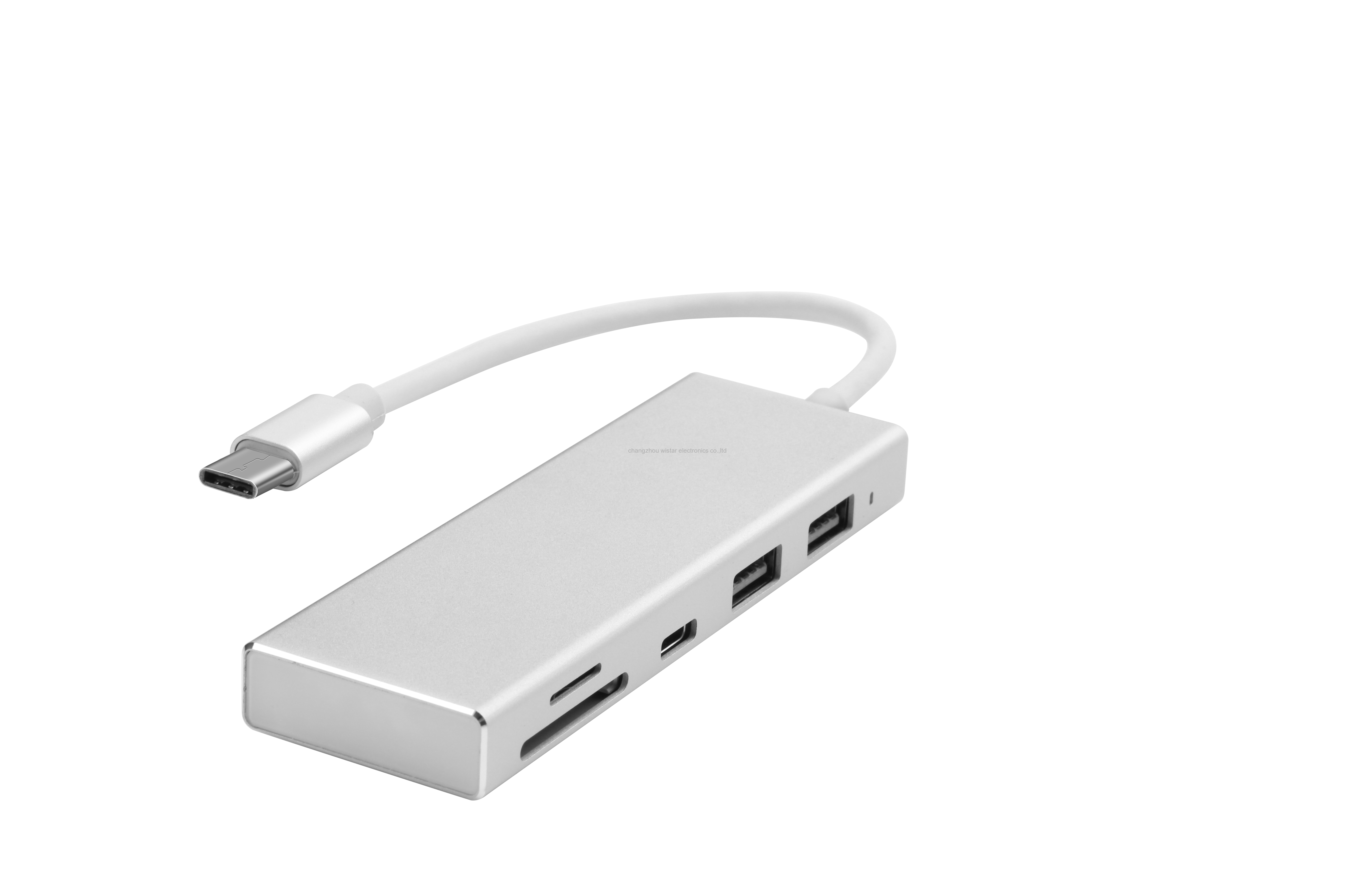 Wistar TCA-08 USB C Hub to 4K HDMI +2 USB3.0 Adapter