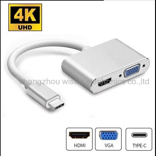 WISTAR TCA-031 Type c to HDMI VGA hub