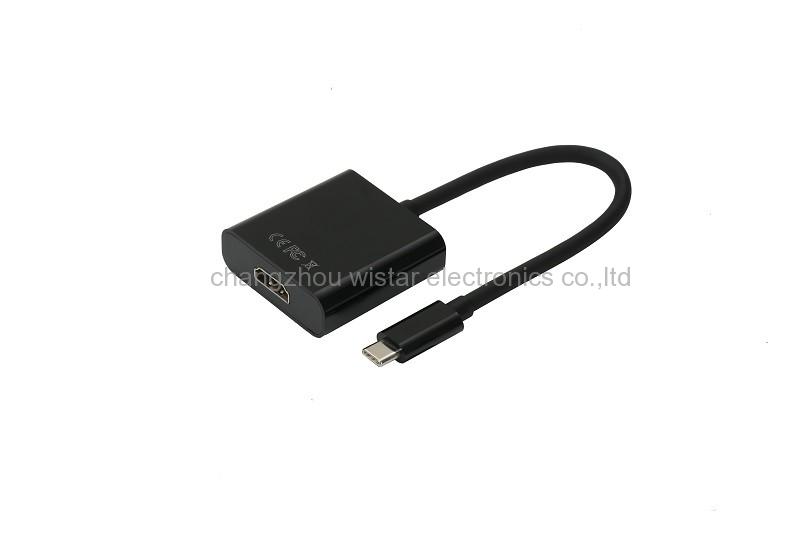 Wistar TCA-01 USB C HDMI Cable Type C to HDMI PD Adapter