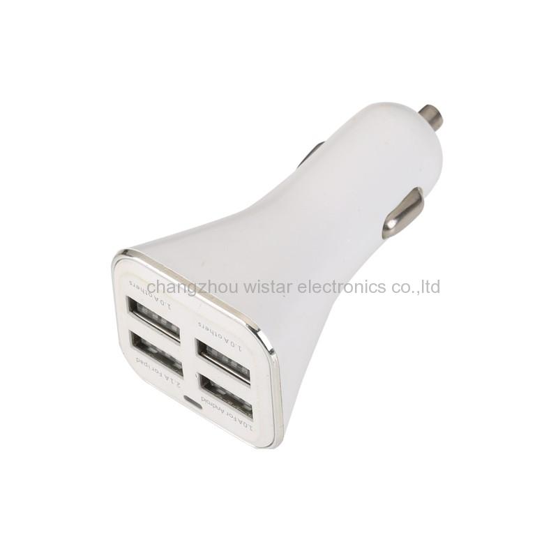 Wistar CC-1-02  QC3.0 Quick Charge With Four 4 USB PortS car charger