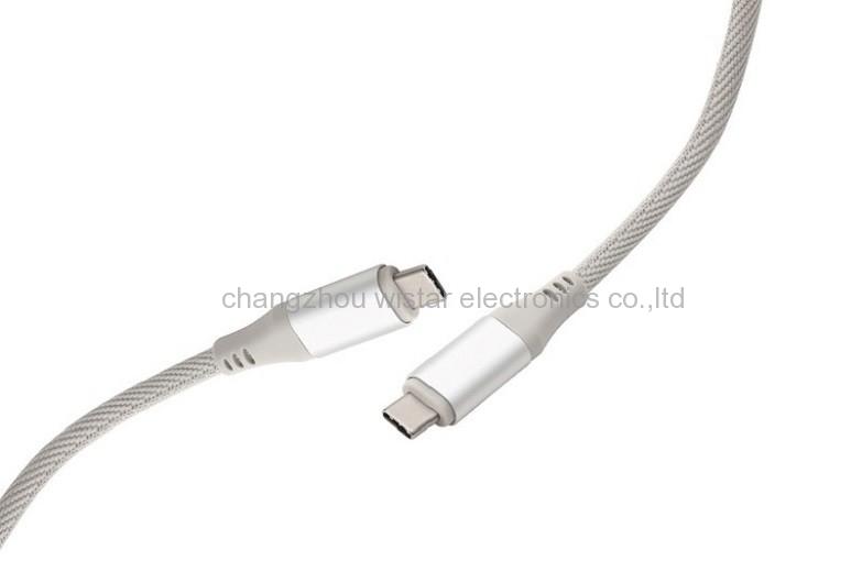 Wistar SC-2-07 Type-C 3.1 Male to USB-C Male Charger Fast Charging Charger Sync Data Cable