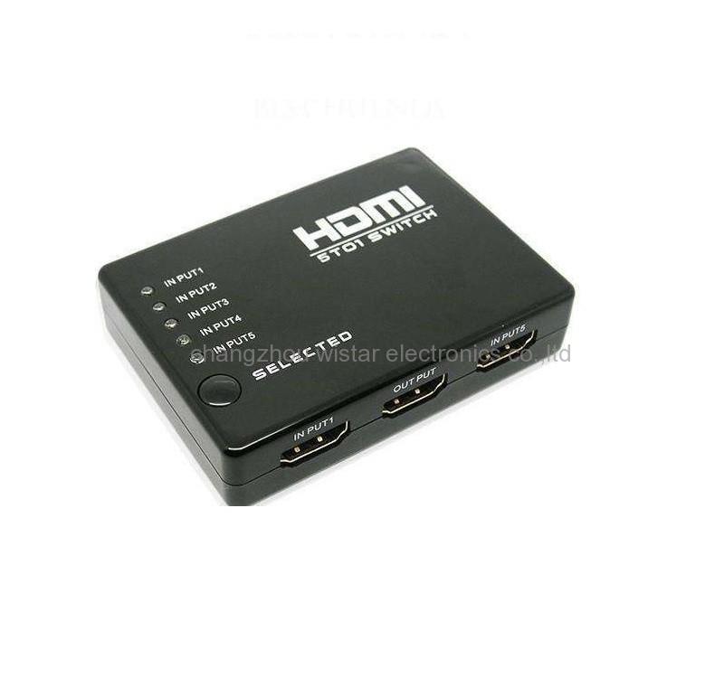 Wistar SSE-05 HDMI Switcher 5 in 1 out