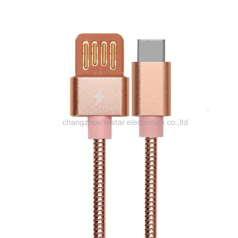 WISTAR SC-031 metal spring type c cable